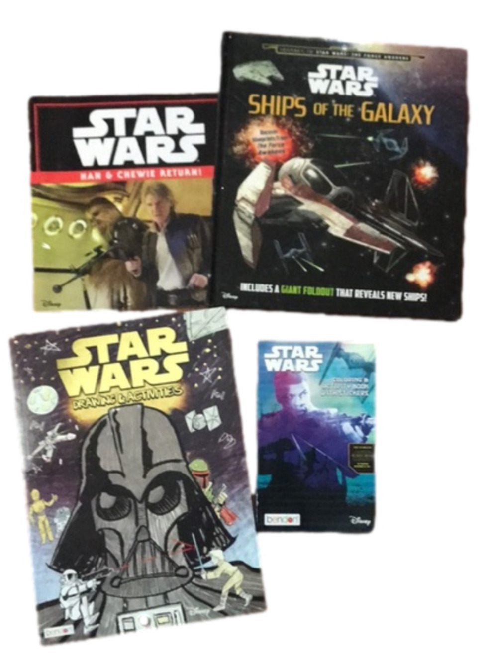 New Set/4 Star Wars books